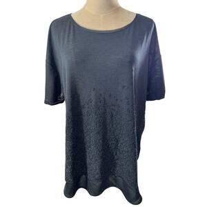 NEW!! "SIMPLY VERA WANG" With Raised Bead Accents SZ XL Sheer Accents Work Class